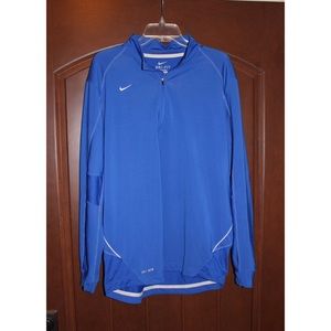 Nike dry fit half zip training pullover